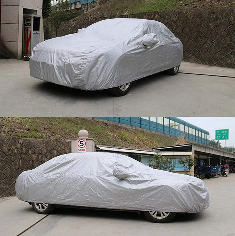 for Sedan Car cover UV-anti Dust for Mobile Garage Smart Windshield Protector Moto Tent Tesla Model X Carbon Peva Car Cover