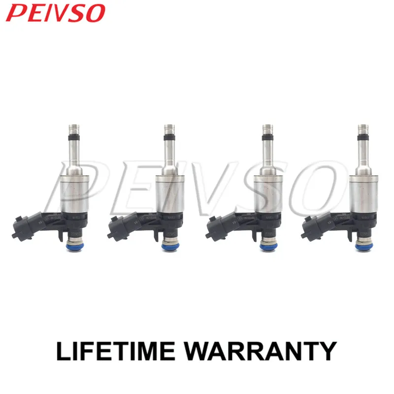 4pcs LR024998 0261500147 BB5E-9F593-BA Fuel Injector For FORD&LAND ROVER EDGE/ ESCAPE /LR2/ DISCOVERY SPORT 2.0L L4 Turbocharged