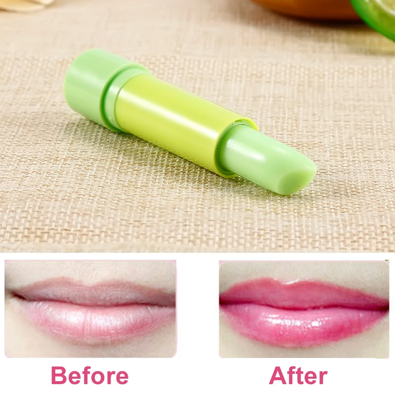 1 ~ 10 Stück Lippen balsam Gelee Blume Farbe Temperatur änderung Lippenstift lang anhaltendes Make-up feuchtigkeit spendender wasserdichter Lippenstift