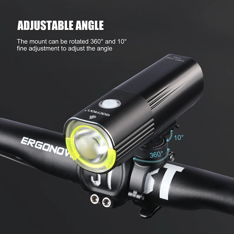 Gaciron H07M Bike Headlight Holder Suitable for Two Handlebar Sizes Quickly Installation Faster and easier Bicycle Accessories