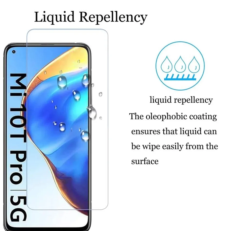 3Pcs For Xiaomi Mi 10T Lite Pro Tempered Glass Screen Protector Shield For Xiaomi Mi 10i 5G Protective Guard Glass Film 9H Mi10T - view 4