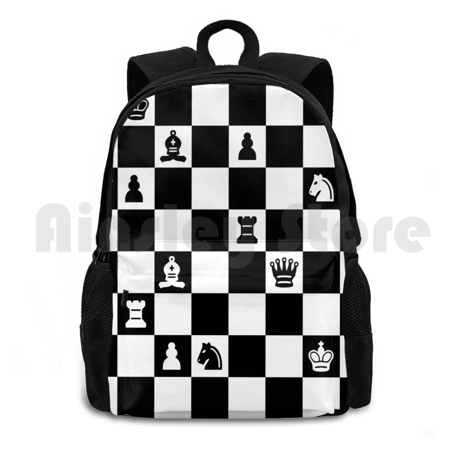 Chess You Only Live Once Outdoor Hiking Backpack Waterproof Camping Travel Chess You Only Live Once Yolo Julian