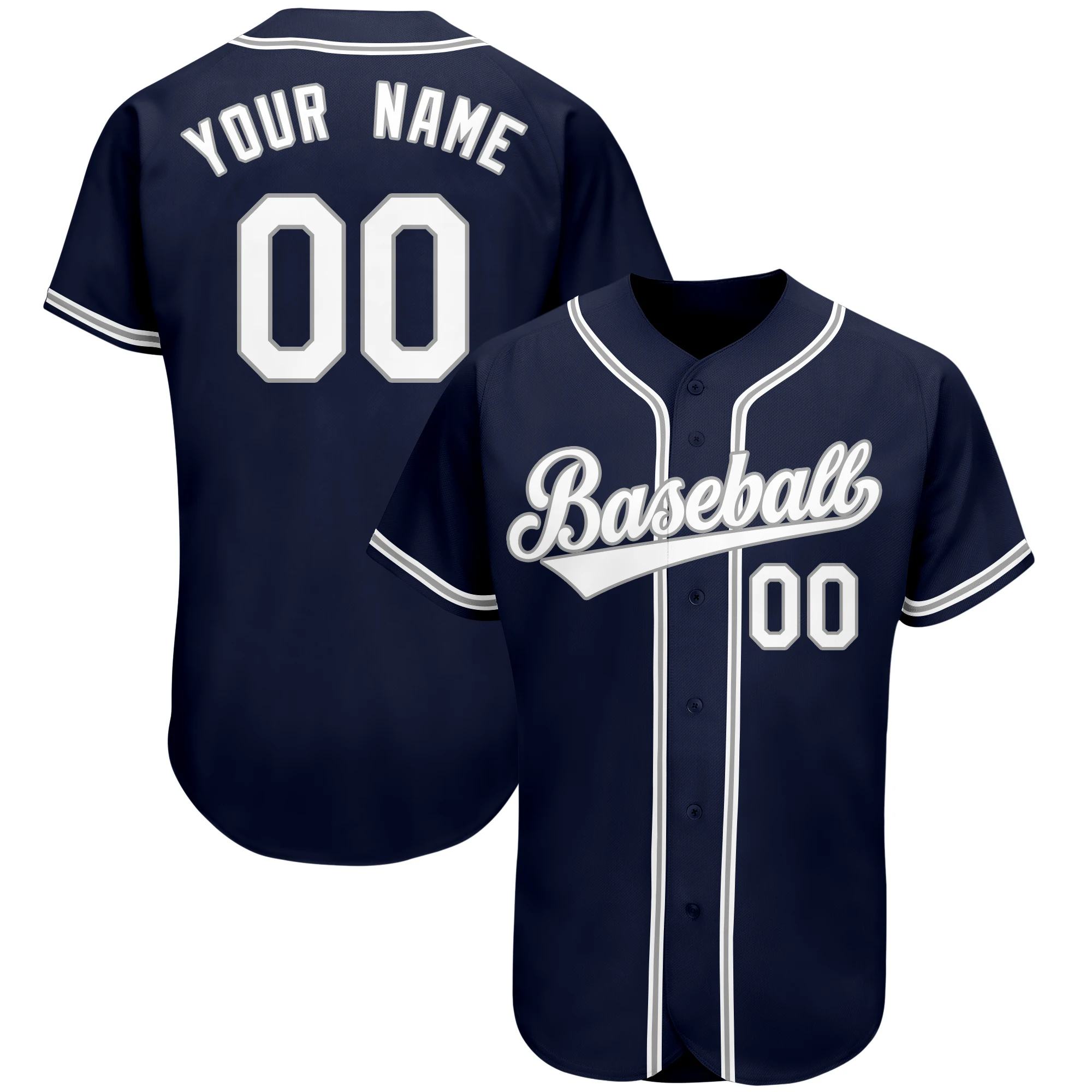 Custom Baseball Jersey Personalized Printed Team Name/Numbers Design own Button-Down Baseball Shirts for Men/Youth Outdoors/Game