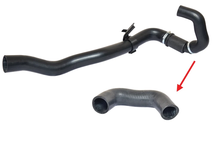 TURBO HOSE EXCLUDING PLASTIC PIPE SMALL HOSE SHOWN WITH ARROW 8200921758 8200459060