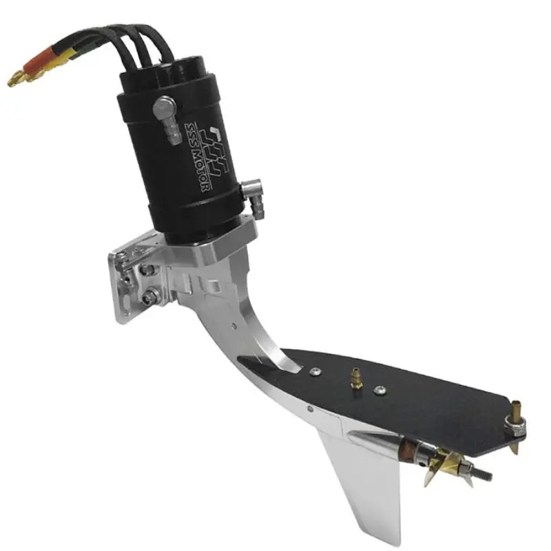 TFL Simulation Inboard Stern Drive system with Turn Steering function w/ 3674 KV2075 motor / Copper Propeller for RC Boat