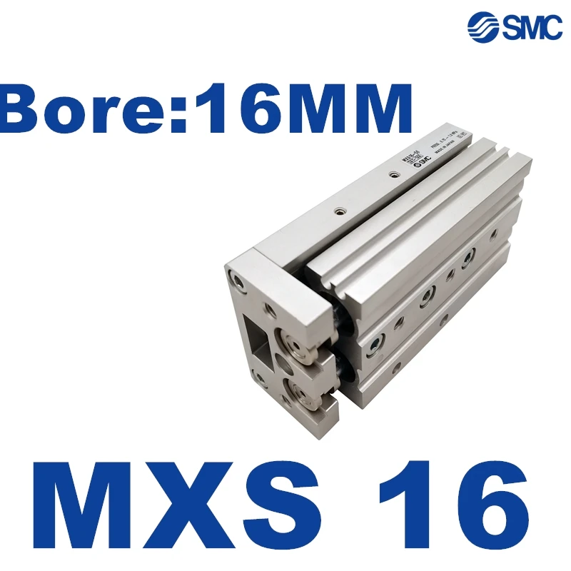 

MXS MXS16 NEW SMC MXS16-10 MXS16-20 MXS16-30 MXS16-40 MXS16-50 MXS16L-75 Slide Table Guide Cylinder MXS16-100 MXS16-125