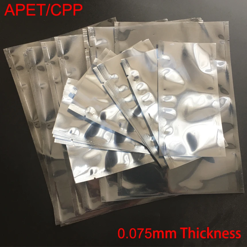 40*60cm 40x60cm 50*60cm 50x60cm Waterproof Board Aluminum Foil APET CPP Open Top Translucent ESD Anti Static Pouch Storage Bag