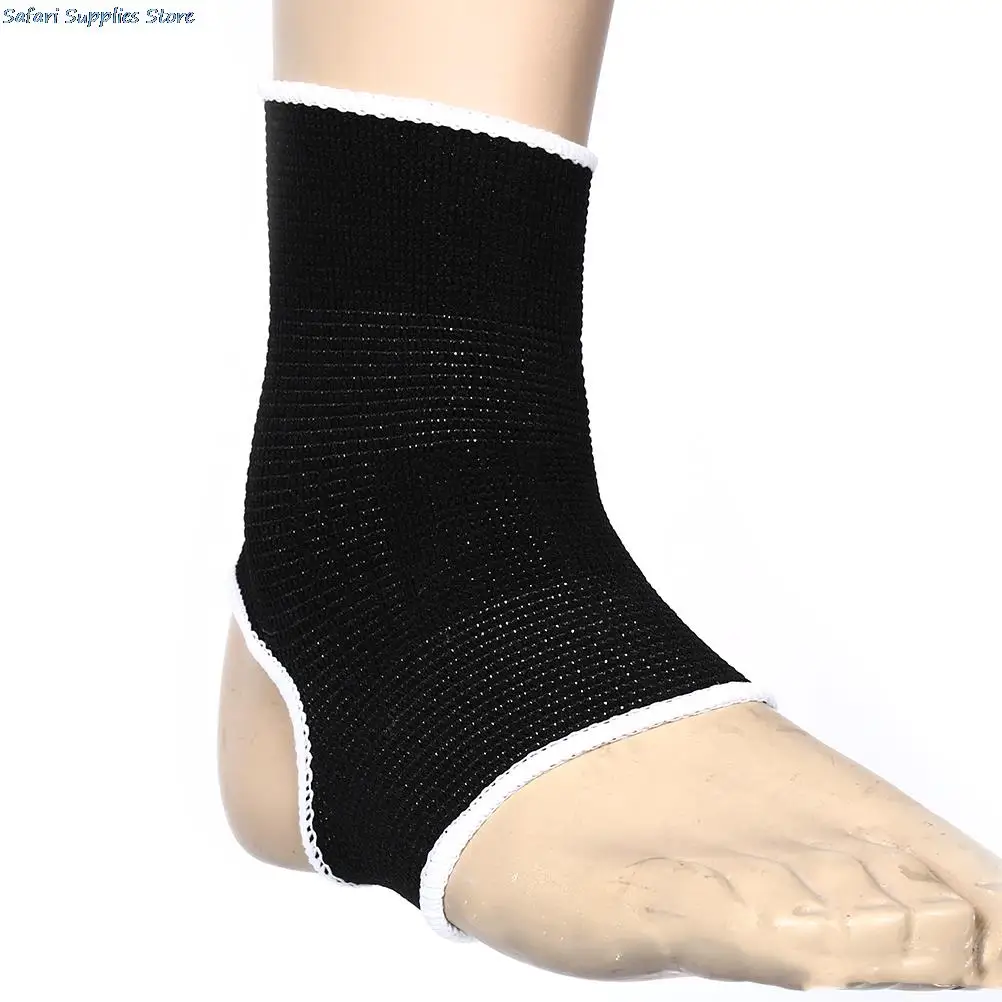 1Pcs Ankle Foot Support Sleeve Pullover Wrap Elastic Sock Compression Wrap Sleeve Bandage Brace Support Protection Pain Relief