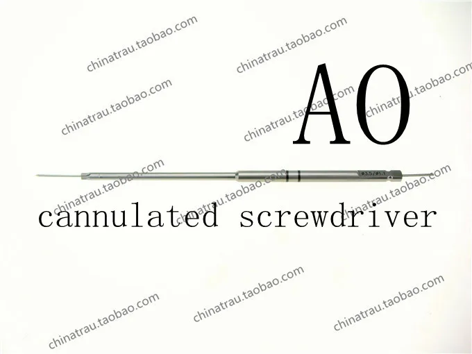 medical orthopedic instrument cannulated screwdriver AO Plum star Hexagon HEX SW hollow screwdriver bone screw driver sleeve