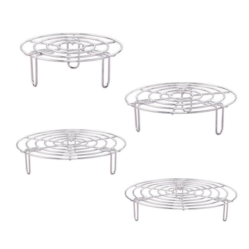 Round Cooking Trivet Rack Stand 16cm/ 28cm/ 20cm/ 24cm Cooker Accessories for Round Cake Pans, Air Fryer, Instapot