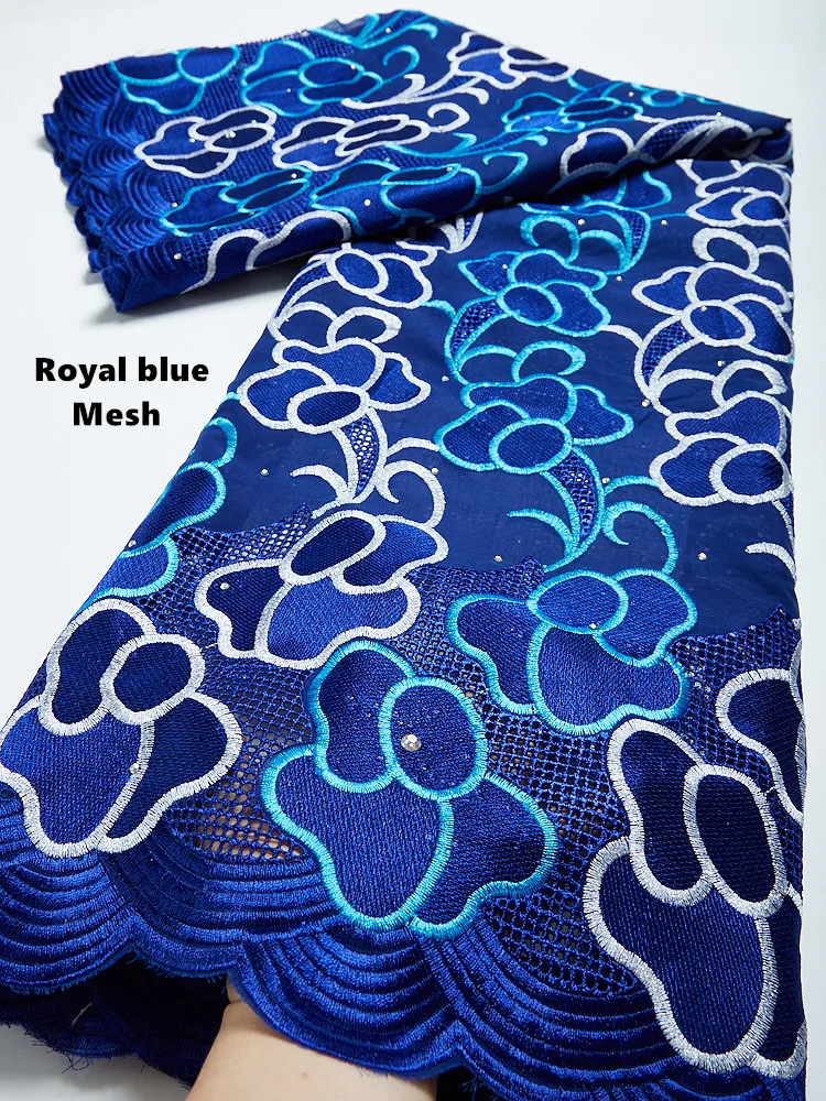 2021 High Quality African Lace Fabric Swiss Cotton Lace Fabric Nigerian Lace Fabrics Swiss Voile Lace In Switzerland For Dress