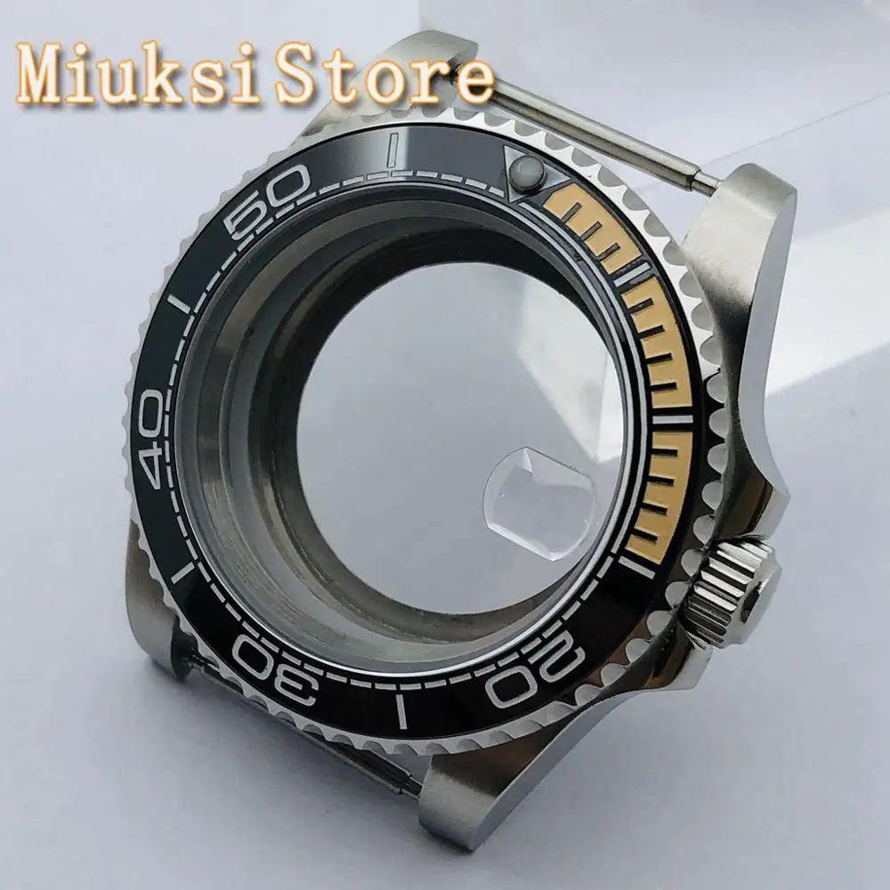 

Bliger 40mm sterile case sapphire glass ceramic bezel fit NH35 NH36 ETA2836 Miyota8205 8215 821A Mingzhu DG2813 3804 movement