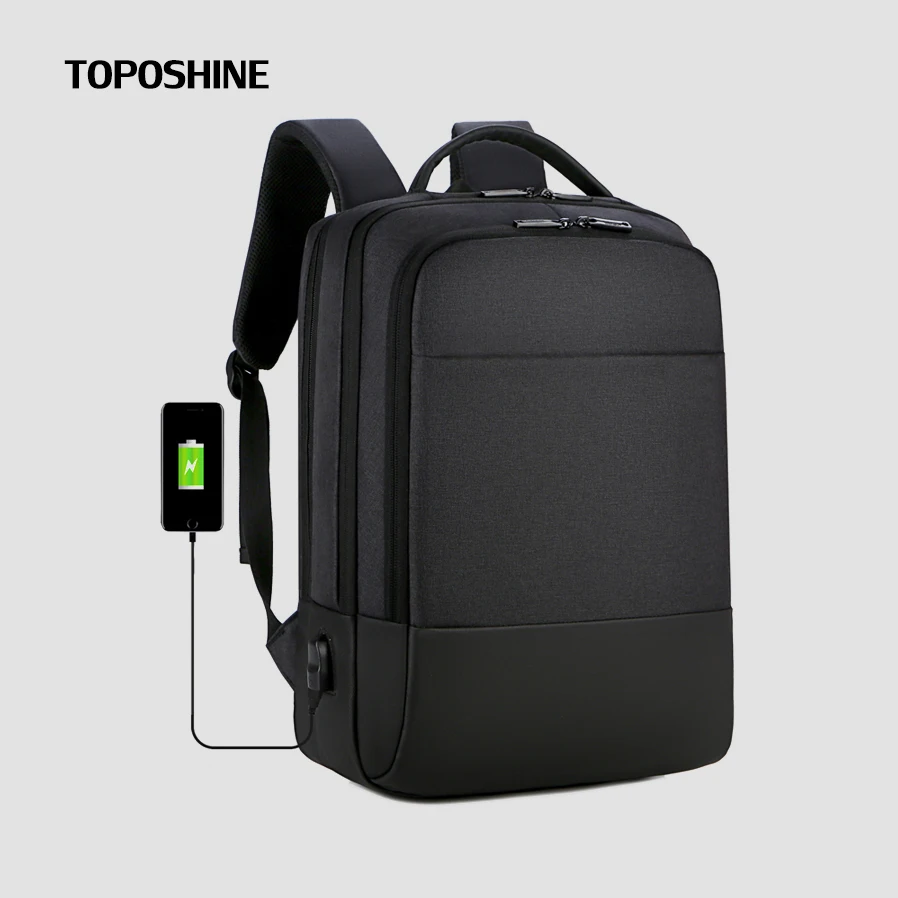 

Toposhine 2023 Men's Backpacks Multi Functional Men Bag For Men Laptop Backpack USB Charging Bagpack Oxford Male Casual Rucksack