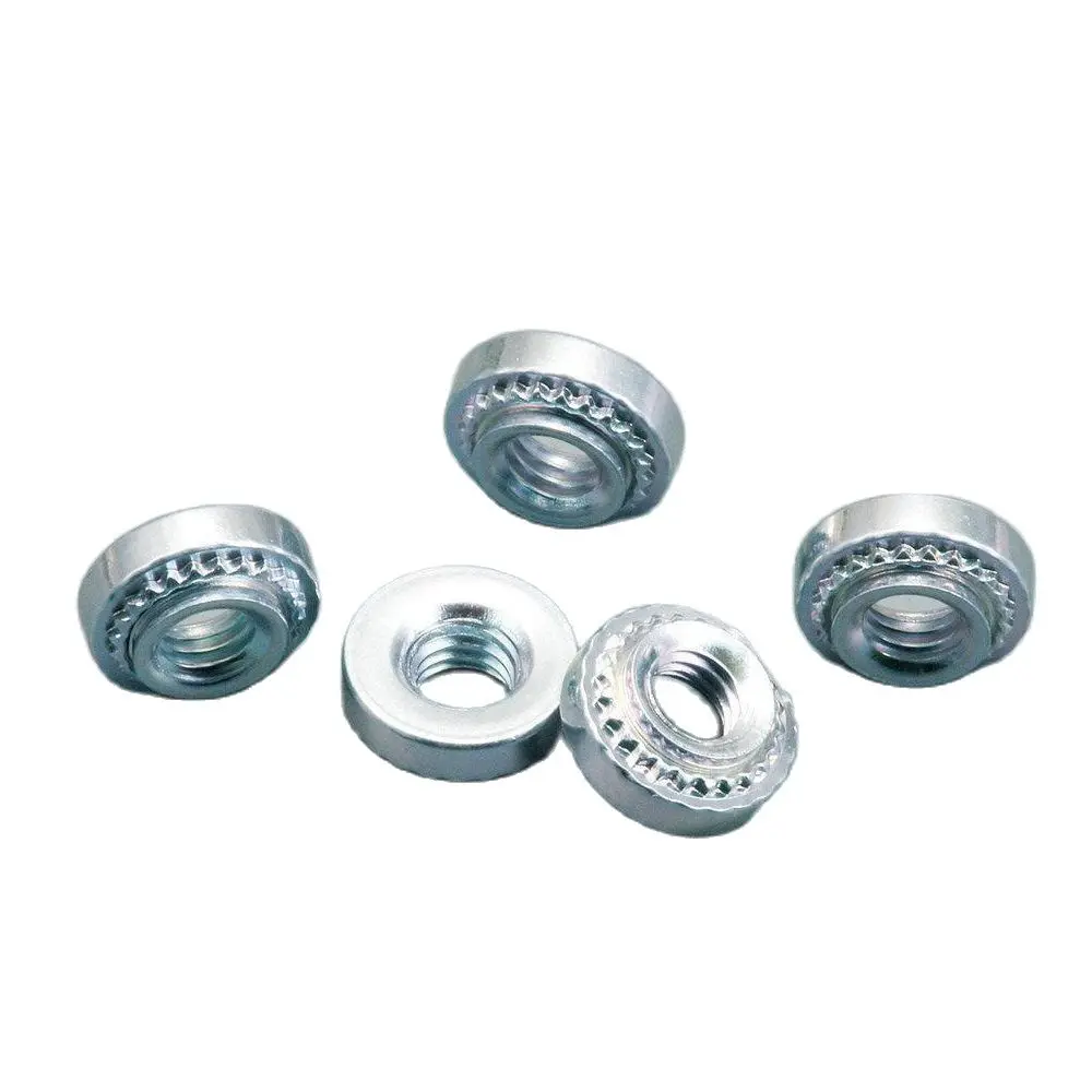 

S-M3-0/S-M3-1/S-M3-2 Metric PEM Zinc Plated Carbon Steel Pressure Riveting Self Clinching Nut 200pcs/lot