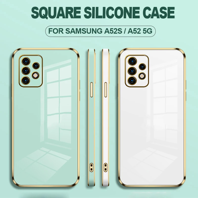 A53 5G A 53 5G Camera Protective Silicone 6D Case For Samsung A53 A53s for galaxy a52S a32 5g A 52 a 32 a 52 a52s 4g Back Cover