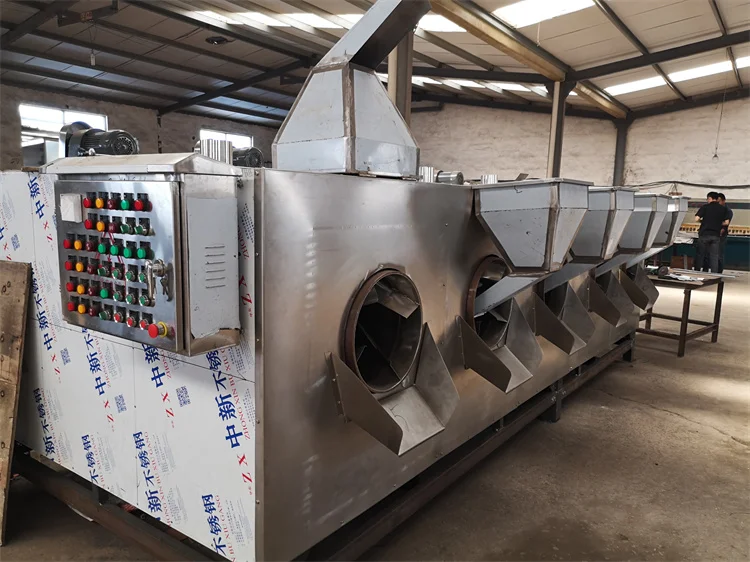 المصنع الصناعي تخصيص الفول السوداني ماكينة التحميص