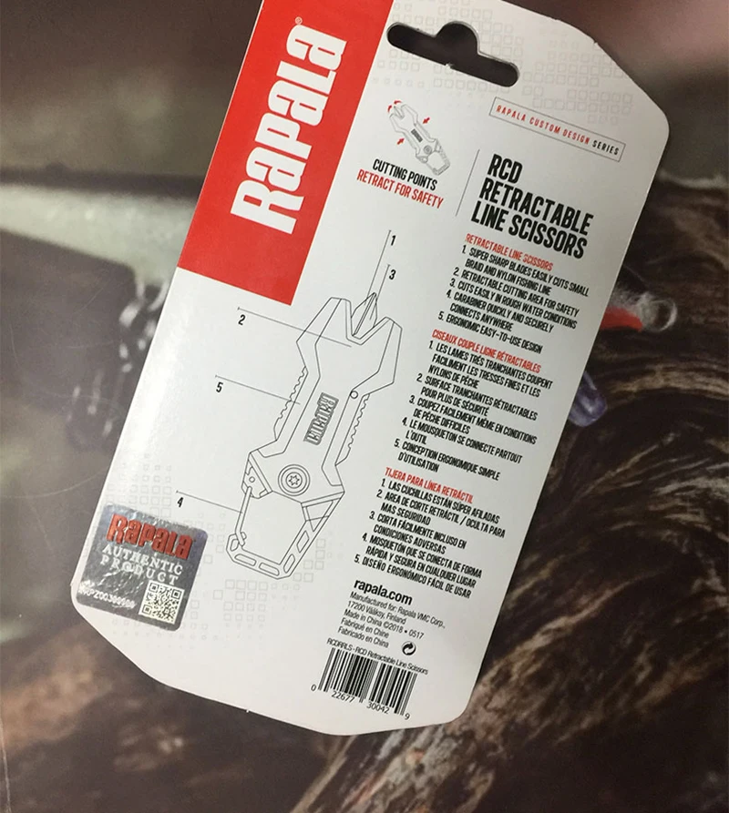 Mini cortador de línea retráctil acero inoxidable pesca - imagen 4