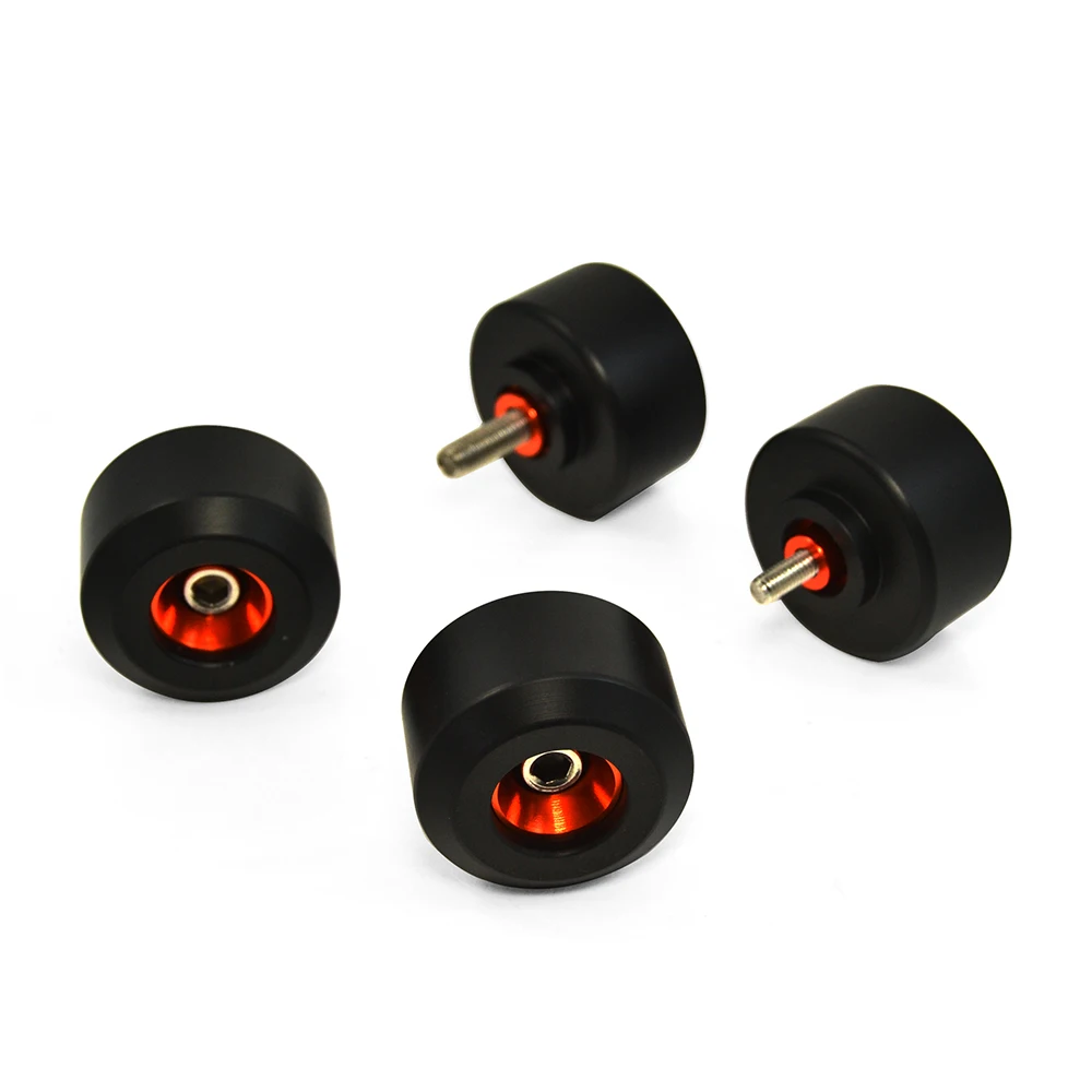 Deslizador de armazón de rueda de horquilla delantera y trasera CNC, Almohadillas protectoras contra choques Roda para KTM DUKE/RC 125, 200, 250,