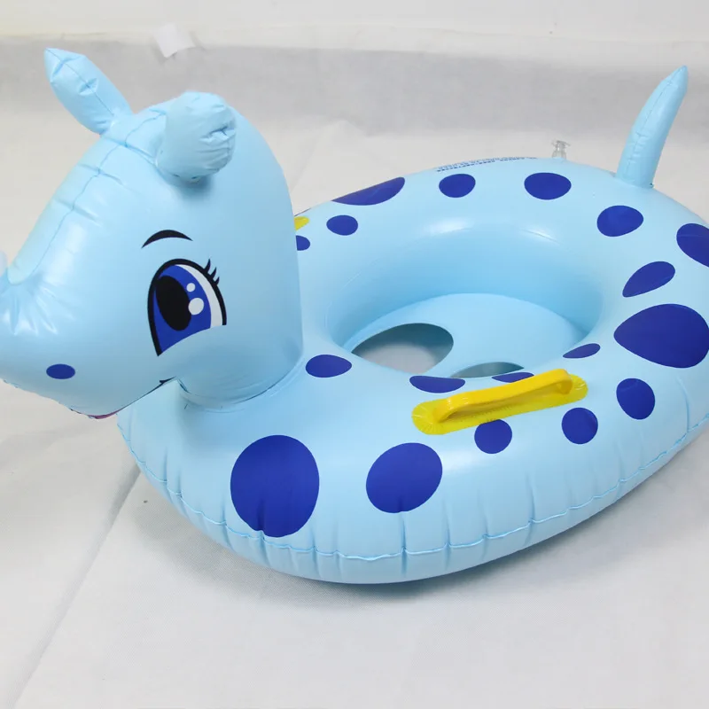 

Cute Cartoon Baby Swimming Ring Safty Ride-on Float Inflatable Infant Kids Swimming Pool Rings Water Toys Swim Circle