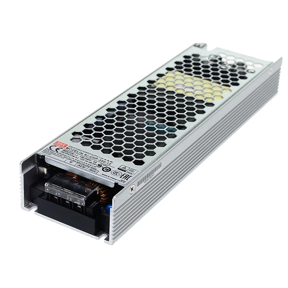 

Original Mean Well UHP-350-12 meanwell 12V/29.2A Fanless design 350W Slim Type with PFC Switching Power Supply