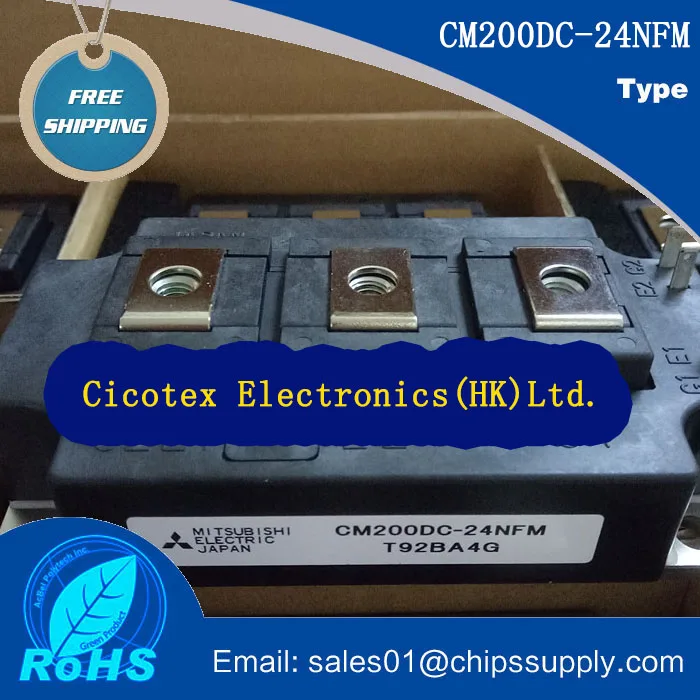 

CM200DC-24NFM Modules Dual IGBT NFM-Series Module 200 Amperes/1200 Volts CM200DC24NFM