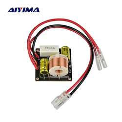 AIYIMA 50W 2 Ways Audio Crossover Desktop Speaker Treble Bass Frequency Divider Filter for 3 Inch Loudspeaker DIY Home Theater