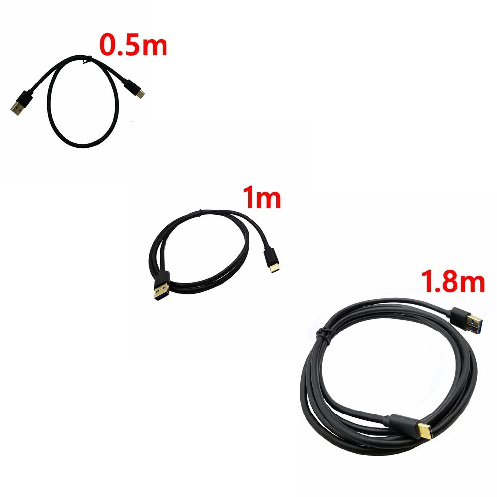 USB 3.1 نوع C USB-C موصل الذكور إلى معيار USB 3.0 نوع الذكور كابل بيانات كابل شحن سريع لجهاز Type-C 50 سنتيمتر 1 متر 1.8 متر