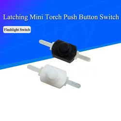 10PCS 12*8MM DC 30V 1A On Off Mini Push Button Switch for Electric Torch 1208YD Self Locking Stlxy