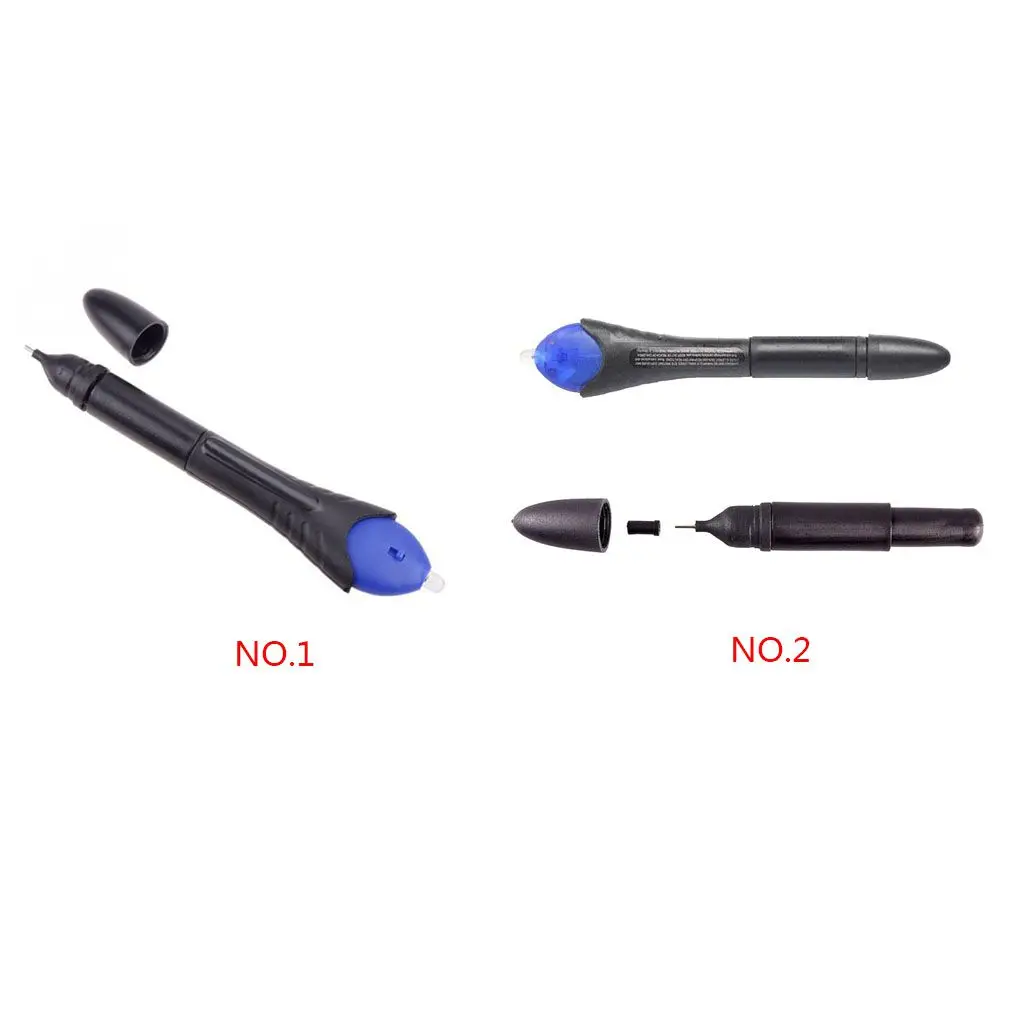 5 Second Quick Fix Liquid Glue Pen UV Light Repair Tool Super Powered Liquid Plastic Welding Compound Office Supplies