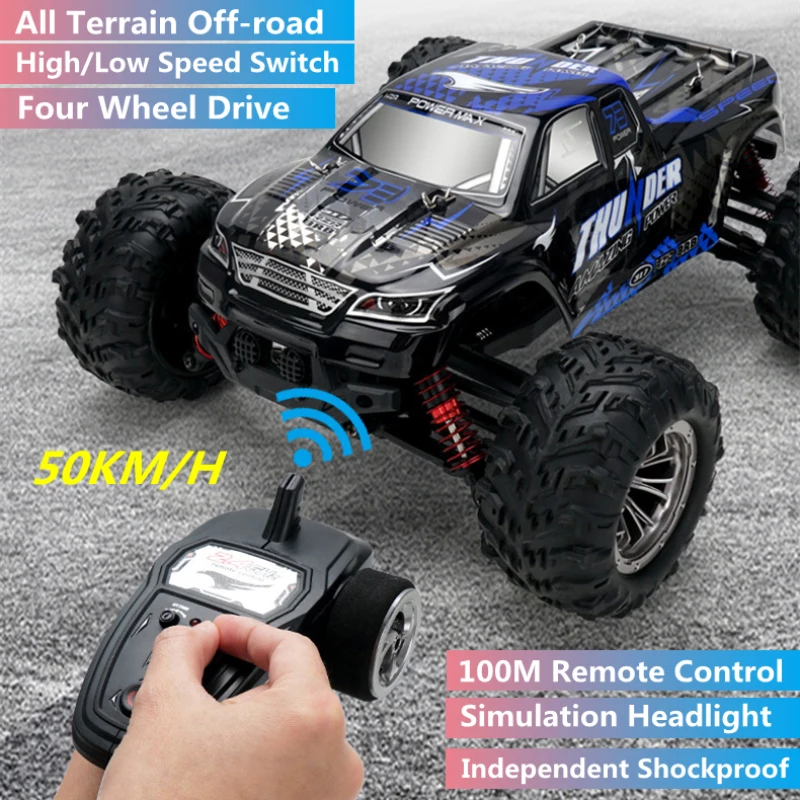 

50KM/H High-speed 4WD RC Cars All Terrain Off-road Drifting Independet Shockproof Large Climbing Remote Control Racing Buggy