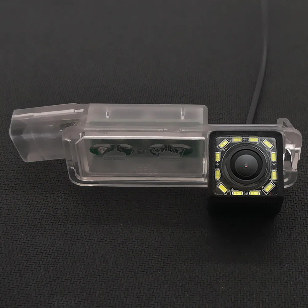 

For Porsche Macan Panamera Boxster Cayman Cayenne 911 Carrera AHD Fisheye 12LED Dynamic Trajectory Car Rear View Wireless Camera