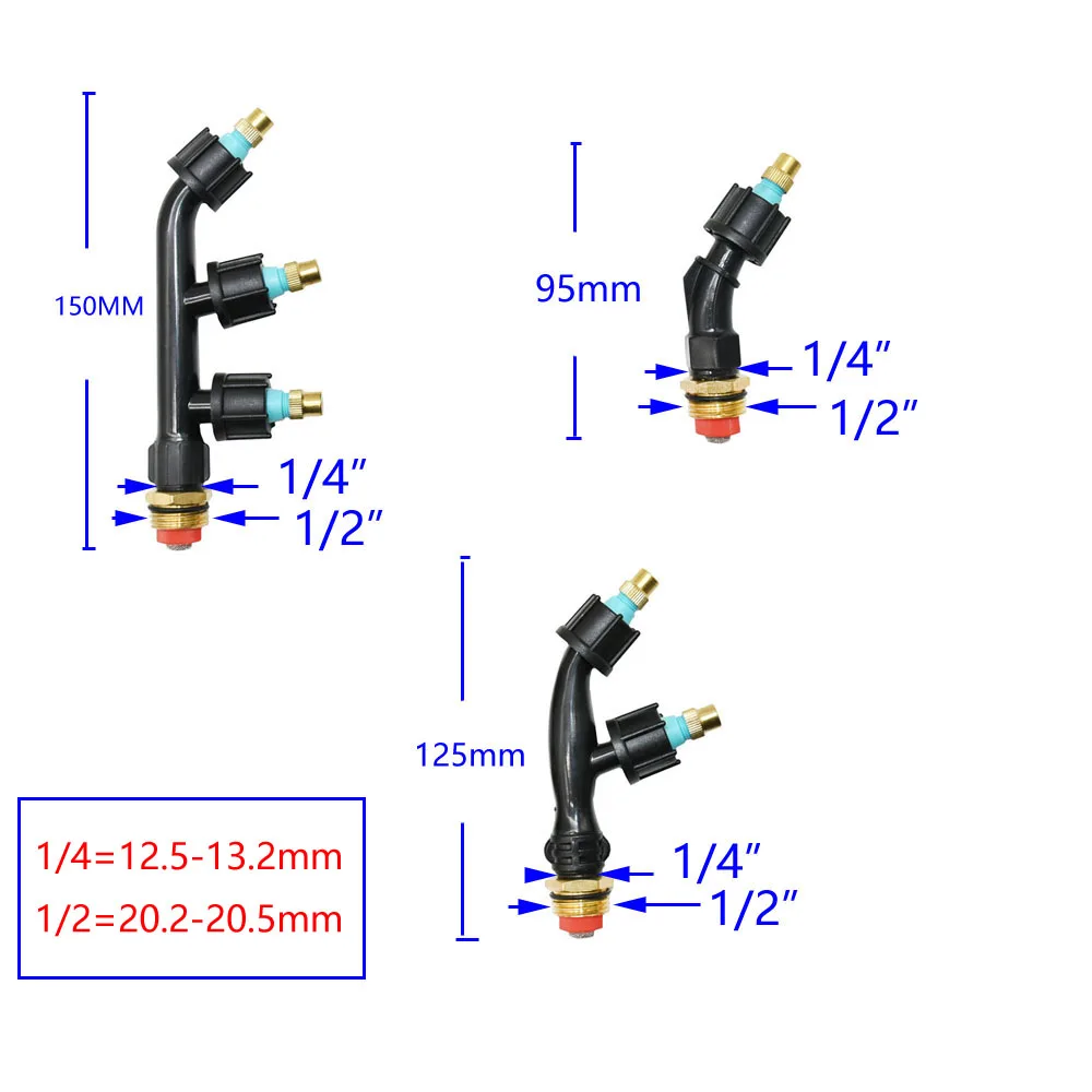 Agricultural Copper Atomizing Sprayer Nozzle Single/Double/Three Nozzle Head Garden Lawn Irrigation Pesticide Spraying Sprinkler