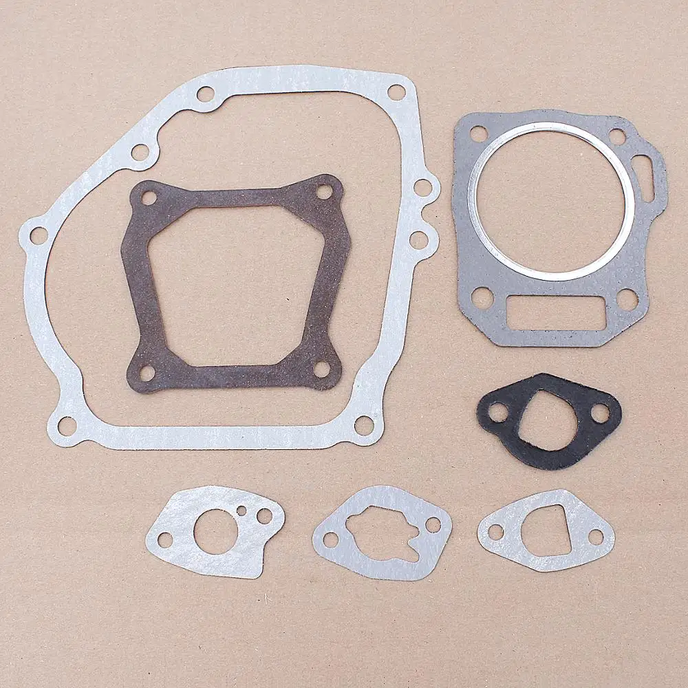 Juego de juntas para Honda GX160 5.5HP, pieza del motor, tapa de la válvula del cilindro del cárter, junta de admisión del carburador 11381-ZH8-801,12251-ZF1-800