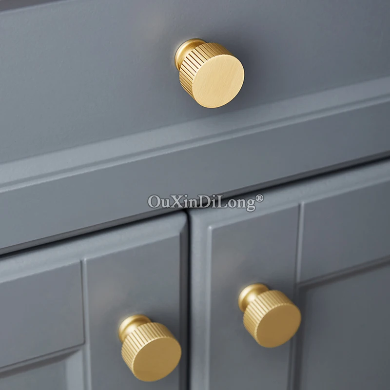 New Designed 10PCS Solid Pure Brass Furniture Handles Drawer Pulls Cupboard Wardrobe Kitchen TV Wine Cabinet Pulls Knobs