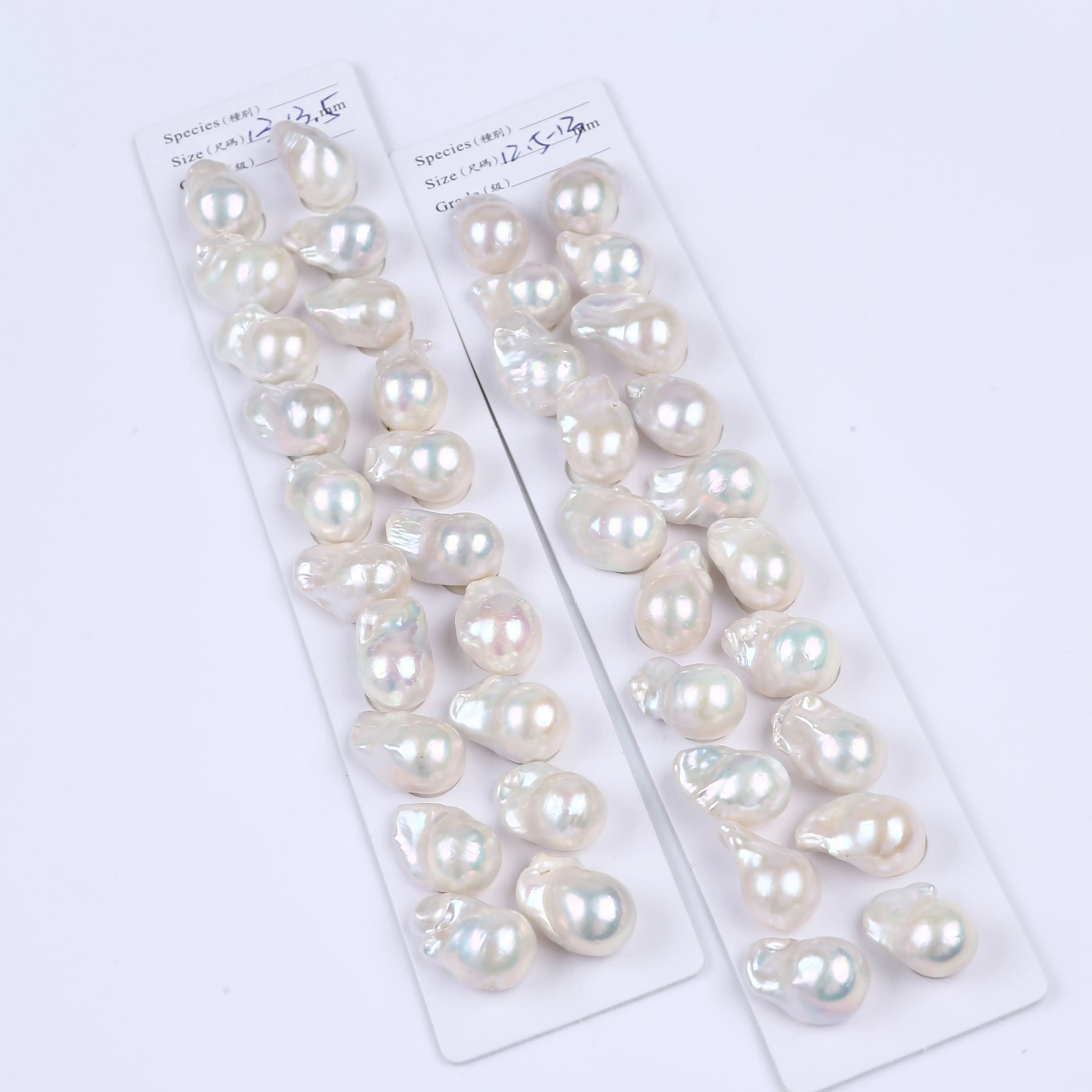 12-14mm big baroque pearls for pairs no hole  for earring necklace and pendant wholesale price