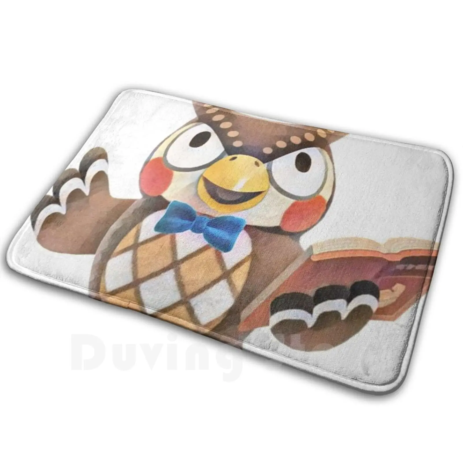 Blathers ~ Animal Carpet Mat Rug Cushion Soft Animal Animals Video Game Switch New Horizons Game Timmy Tom Island Isabel