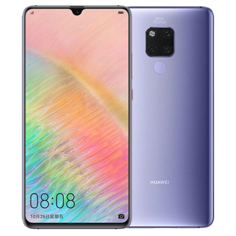 Stock Global Firmware Optional Huawei Mate 20 X 20X 4G LTE Mobile Phone 8GB RAM 256GB ROM 40.0MP NFC IP53 Kirin 980 7.2" 2K