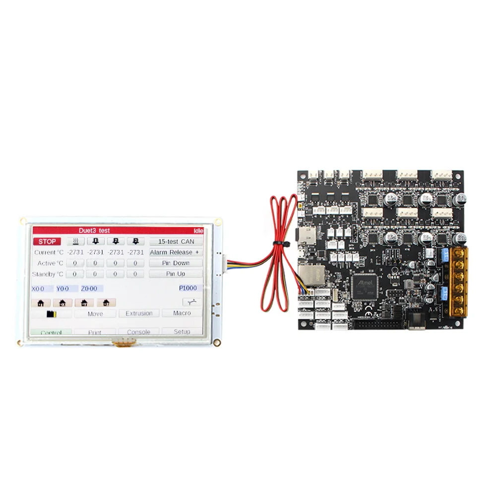 Clone Duet 3 6HC main board with 5'' 5i  Integrated Paneldue Touch Screen For VORON  3d printer Board