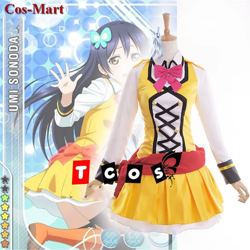 

Hot Anime LoveLive Sonoda Umi Cosplay Costume SUNNY DAY SONG SJ Uniform Female Activity Party Role Play Clothing Custom-Make