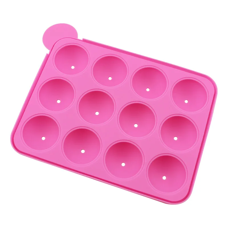 Moule à Sucettes en Silicone, 20 Trous, Bricolage, Chocolat, Gelée, Boule de Glace, Gâteau, Réutilisable, Dessert Cuisson, Antiadhésif, Outils de