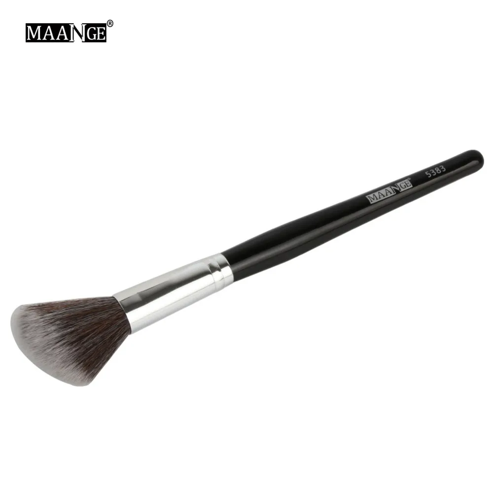 MAANGE 1Pcs Angled Blush Makeup Brush Contour Blusher Face Cheek Nose Loose Power Foundation Cosmetic Make Up Brushes Tools New