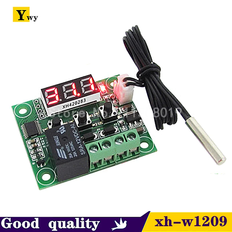 XH-W1209 Mini thermostat Temperature controller Incubation thermostat temperature control switch