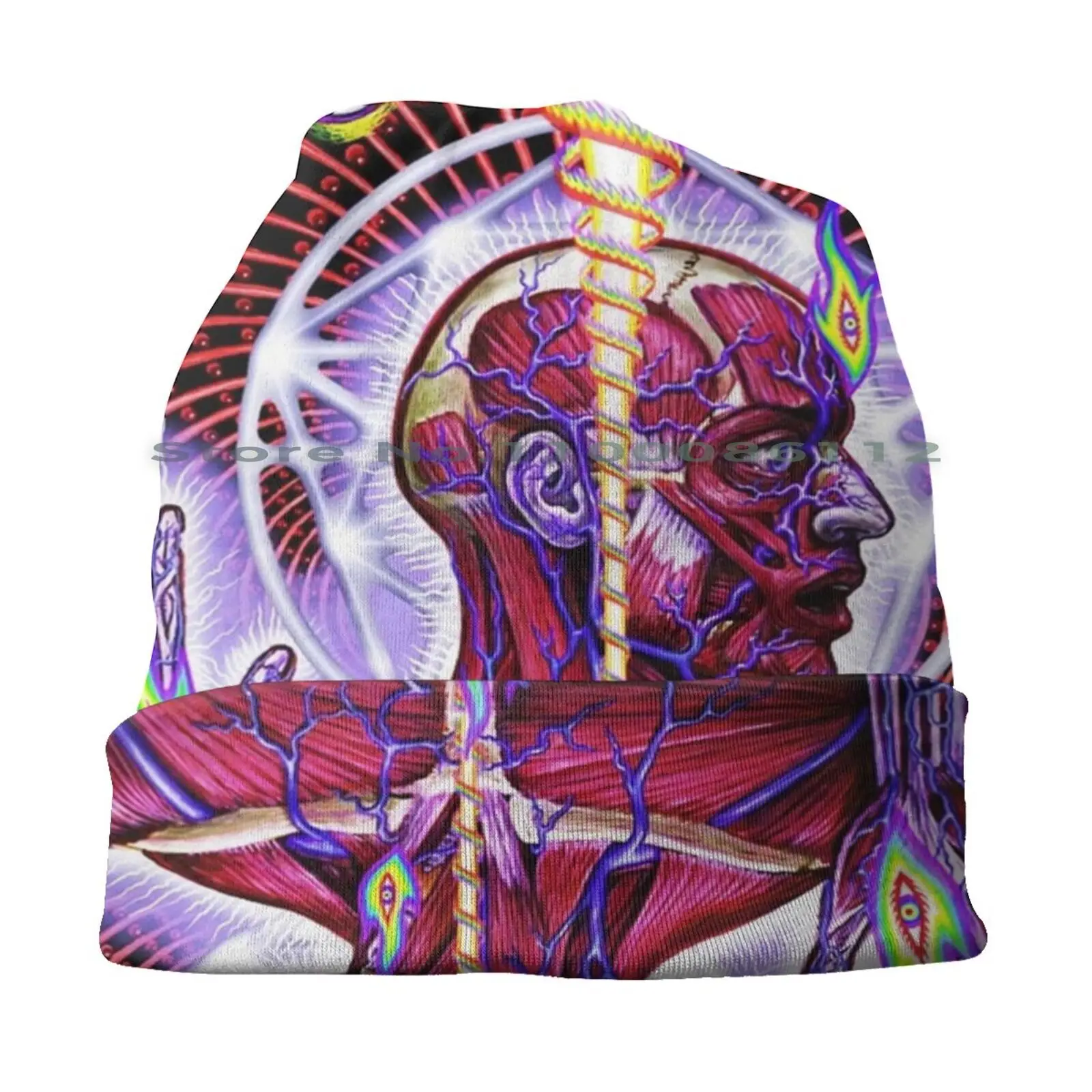 Music Rock Metal Tool Alex Grey Beanies Knit Hat Music Metal Tool Alex Grey Band Genre Metal Alternatif Art Post Metal