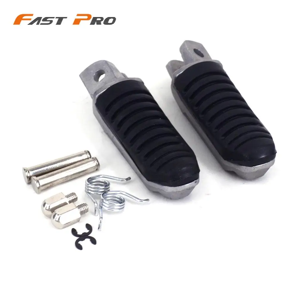 Motorcycle Front Footrests Foot Pegs Foot Pedals For Suzuki Hayabusa GSX1300R GSX650F GSX1400 V-Strom 650 DL650 DL1000 B-King