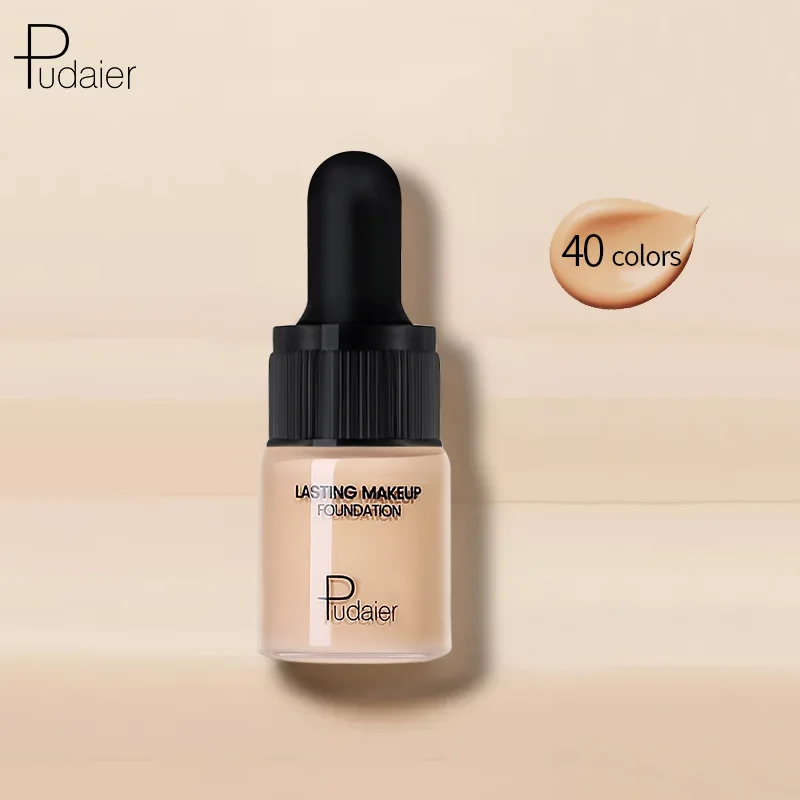 Pudaier Small Bottle Foundation Liquid Concealer Makeup Moisturizing  New Bb Cream Foundation Paste Small Branch Cosmetic Gift