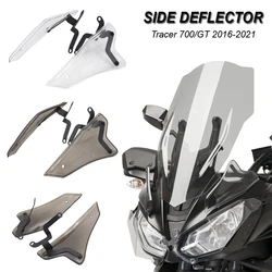 Motorcycle For Yamaha Tracer 700/GT MT-07 Tracer GT 2016-2021 2020 2019 2018 2017 Side Window Deflector Windshield Front Panels
