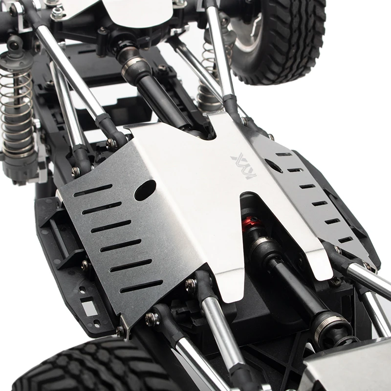 KYX Racing Rvs Skid Plate Protector Chassis Guard Board Upgrades Onderdelen voor RC Crawler Auto Tamiya CC02