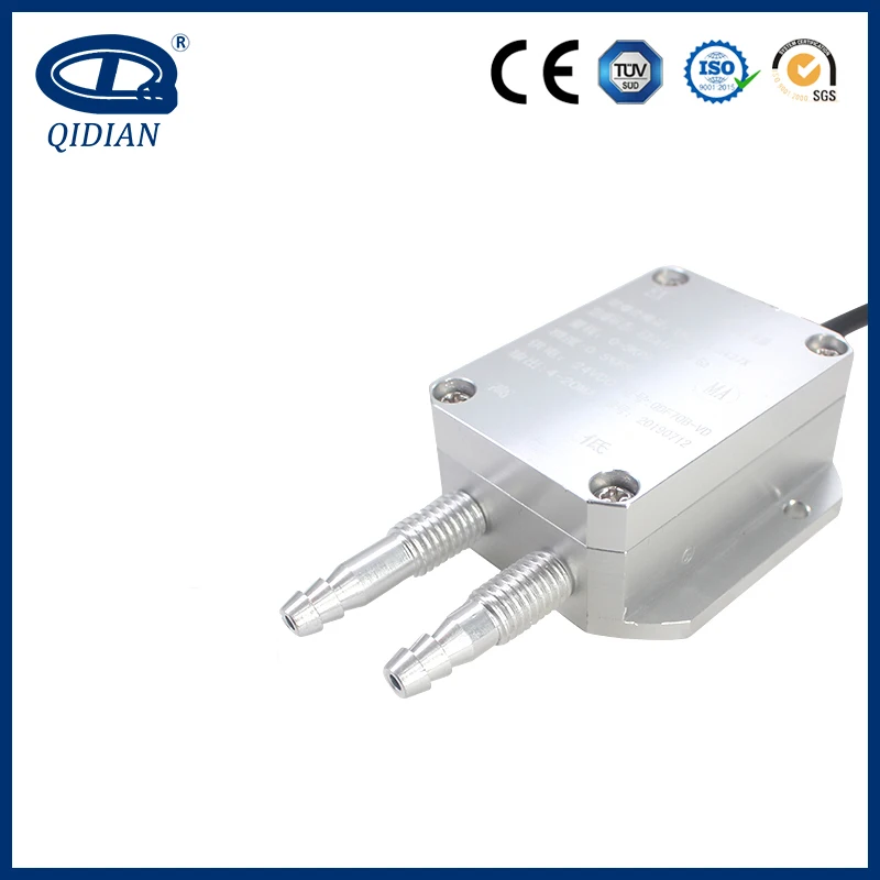 Imagem -04 - Diferencial do ar Transdutor de Pressão Diferença Digital Micro ar Vento Pressão Transmissor 420ma 010v 05v Sensor 0-100kpa