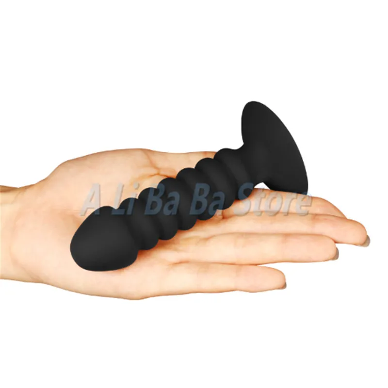 Remote Control Anal Plug Bead Dildo Vibrator Suction Cup Butt Plug Male prostate Massager Vibrator Waterproof Sex Toys  for Men