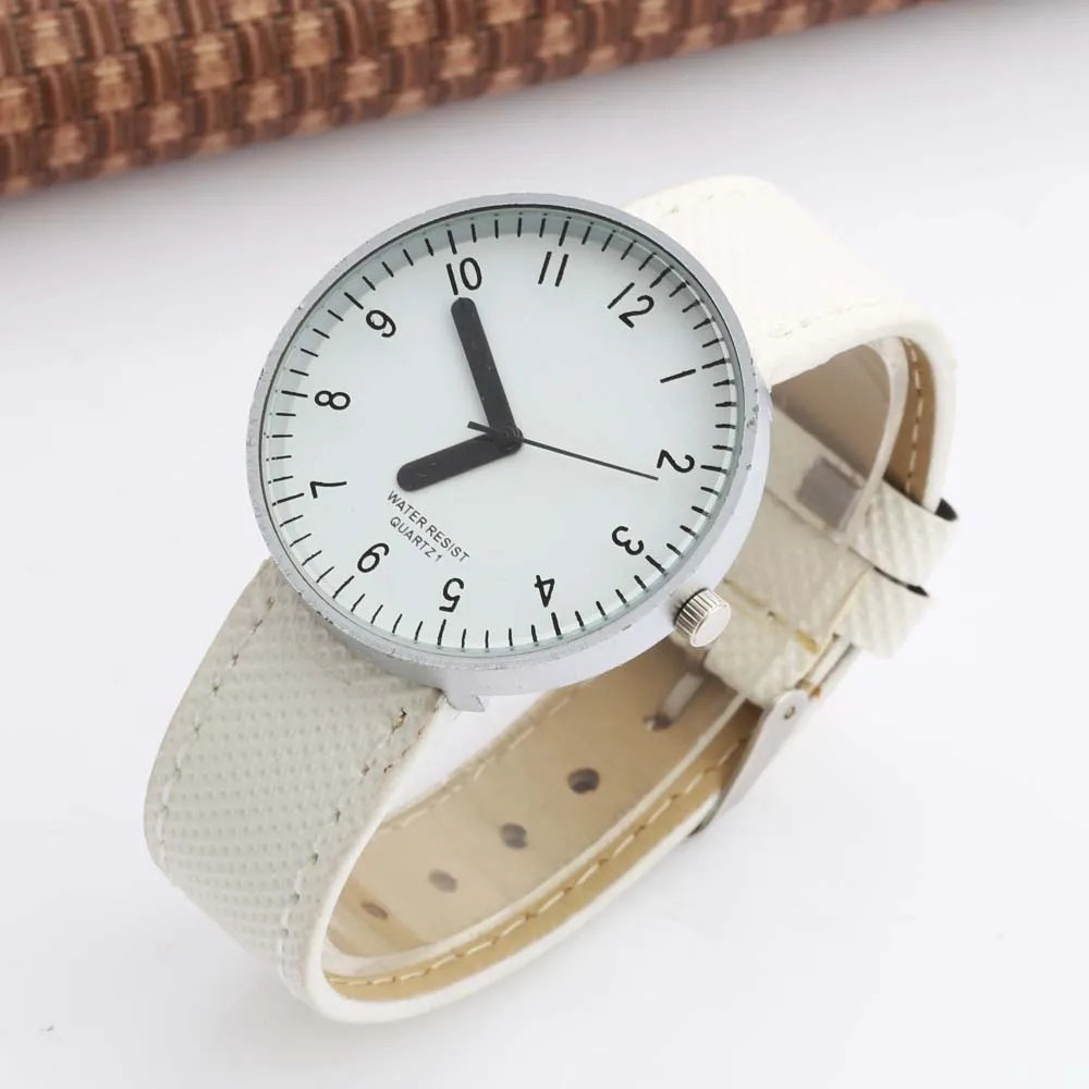 

WOMAGE Fashion Casual Women Watches Leather Band Qaurtz Wristwatches Ladies Watches relogio masculino horloge dames Brief